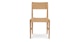 Wosla Oak Corded Dining Chair - Gallery View 3 of 12.