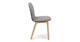 Solano Gray Oak Chair - Gallery View 4 of 12.