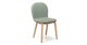 Solano Green Oak Chair - Gallery View 1 of 12.