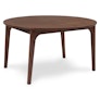 Plumas Walnut Wood Dining Table for 6, Extendable | Article