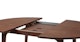 Plumas Walnut Dining Table for 6, Extendable - Gallery View 9 of 19.