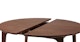 Plumas Walnut Dining Table for 6, Extendable - Gallery View 10 of 19.