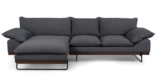 Dahlino Parcel Charcoal Left Sectional