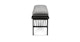 Parkam Dawn Gray Bench - Gallery View 4 of 12.