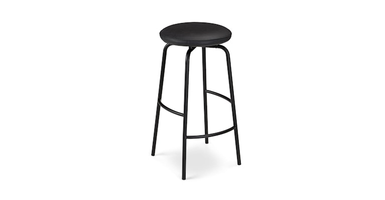 Malvern Charme Black Counter Stool - Primary View 1 of 9 (Open Fullscreen View).