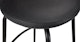 Malvern Charme Black Counter Stool - Gallery View 7 of 10.
