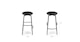 Malvern Charme Black Counter Stool - Gallery View 9 of 9.