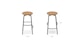 Malvern Charme Tan Counter Stool - Gallery View 9 of 9.