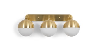 Ardeo Brass Multi-bulb Sconce