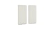 Noel Lunaria White Bouclé Headboard Extension Panels - Gallery View 1 of 8.