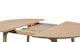 Plumas White Oak Dining Table for 6, Extendable - Gallery View 9 of 19.