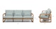 Laholm Sea Gray Sofa - Gallery View 13 of 13.