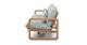 Laholm Sea Gray Sofa - Gallery View 5 of 13.