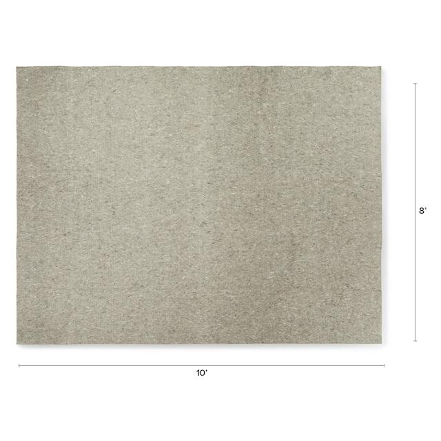 8'x10' Fog Gray Handmade Fabric Area Rug | Texa | Article