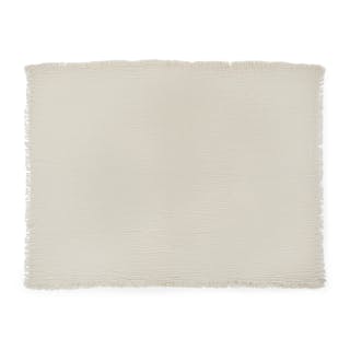 Fresno Cotton Gauze Throw - Light Taupe