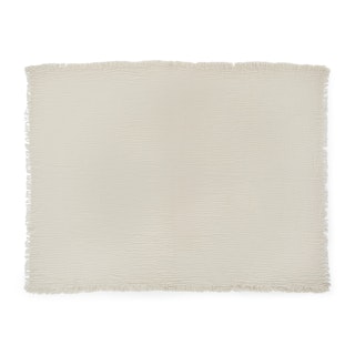 Fresno Cotton Gauze Throw - Light Taupe