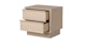 Aster Natural Ash 2 Drawer Nightstand - Gallery View 4 of 12.