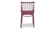 Rus Vermillion Red Dining Chair - Gallery View 4 of 12.
