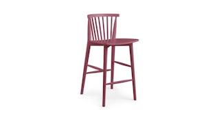 Rus Vermillion Red Counter Stool