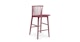 Rus Vermillion Red Counter Stool - Gallery View 1 of 10.