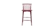 Rus Vermillion Red Counter Stool - Gallery View 3 of 10.