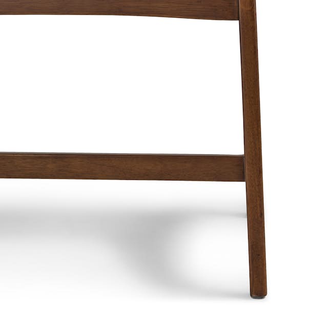 Nosh 51.5" Walnut & Chalk Gray Bench - Stylish Seating