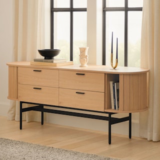 Maya White Oak Sideboard