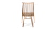 Dabo Light Oak Dining Chair - Gallery View 5 of 11.