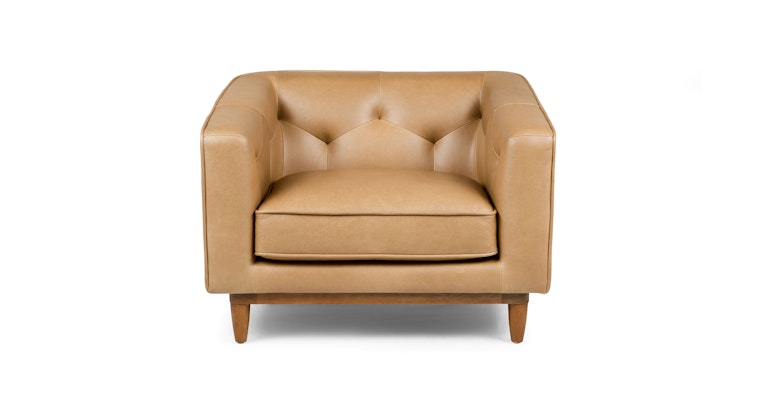 Hamber Charme Tan Lounge Chair - Primary View 1 of 11 (Open Fullscreen View).