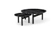 Bowery Black Nesting Coffee Table - Gallery View 1 of 17.