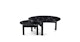 Bowery Black Nesting Coffee Table - Gallery View 15 of 17.