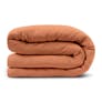 Alto King Linen Duvet Cover - Clay