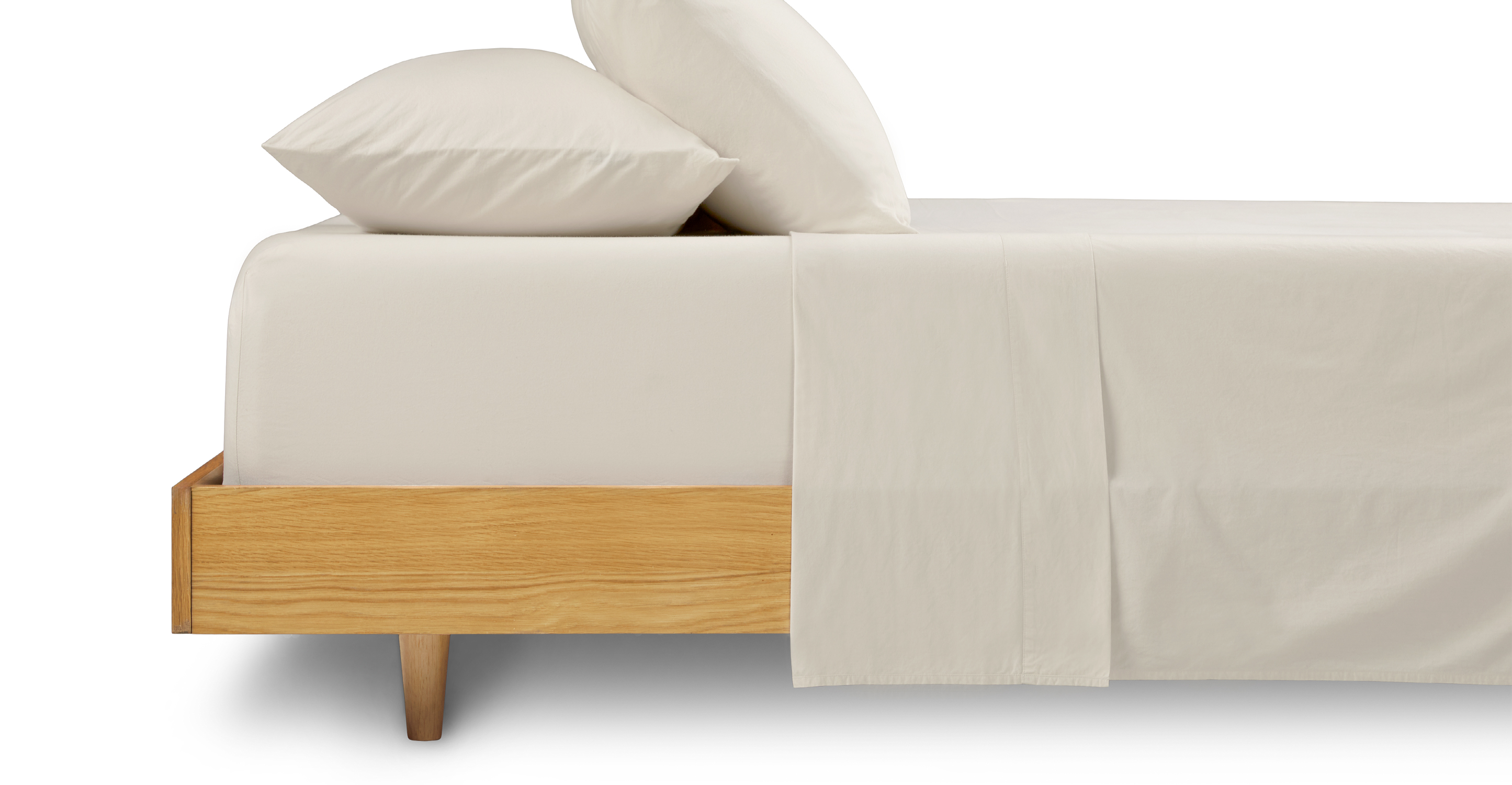 Buy wholesale Dmora Silvia double bed, Storage bed with fabric covering,  Made in Italy, Front opening, with 140x190 cm mattress included, Beige