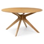 Conan 54" Round Dining Table - Oak