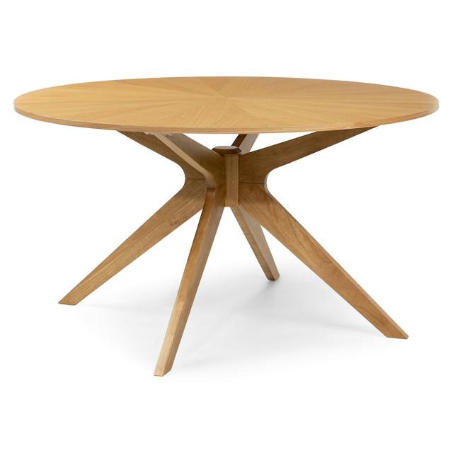 Conan Round Oak Dining Table for 4 | Article