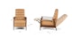 Ellow Charme Tan Recliner - Gallery View 14 of 14.