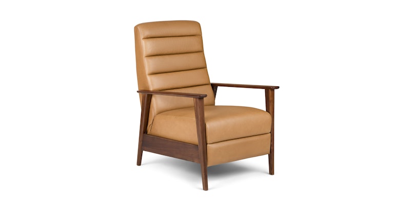 Ellow Charme Tan Recliner - Primary View 1 of 14 (Open Fullscreen View).
