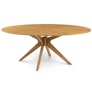 Conan 75" Oval Dining Table - Oak