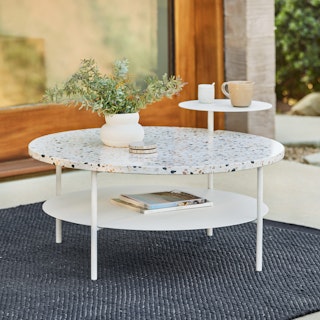 Bek Oyster White Coffee Table