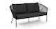 Corda Slate Gray Sofa Set - Gallery View 3 of 12.