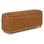 The Maribo Leather Storage Ottoman Bundle - Gallery View 1 of 6.