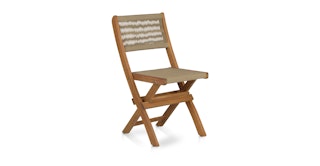 Elanora Light Acacia Folding Dining Chair