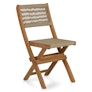 Elanora Outdoor Folding Dining Chair - Light Acacia