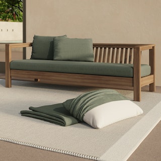Palmera Dravite Green Sofa Cushion Cover Set