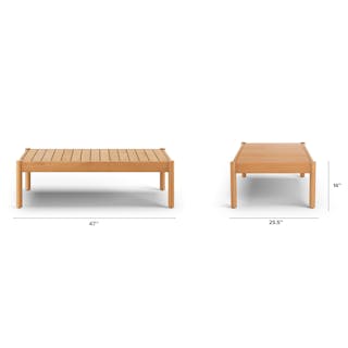 The Rosa Outdoor Sofa x Lounge Chairs x Coffee Table Bundle - Primary View 1 of 8 (Click To Zoom).