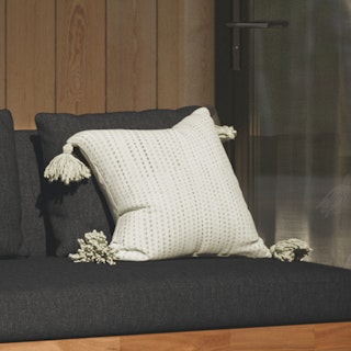 Flava Tassel Green Large Indoor/Outdoor Pillow