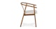 Fonra Santolina Gray Smoked Oak Dining Chair - Gallery View 3 of 11.