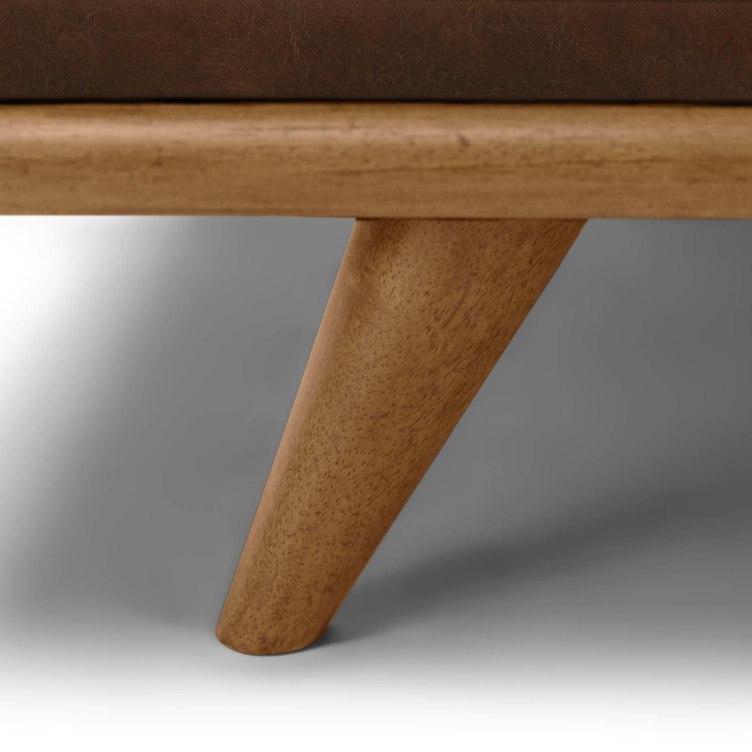 Article Timber Leather Sofa - Thumbnail 4