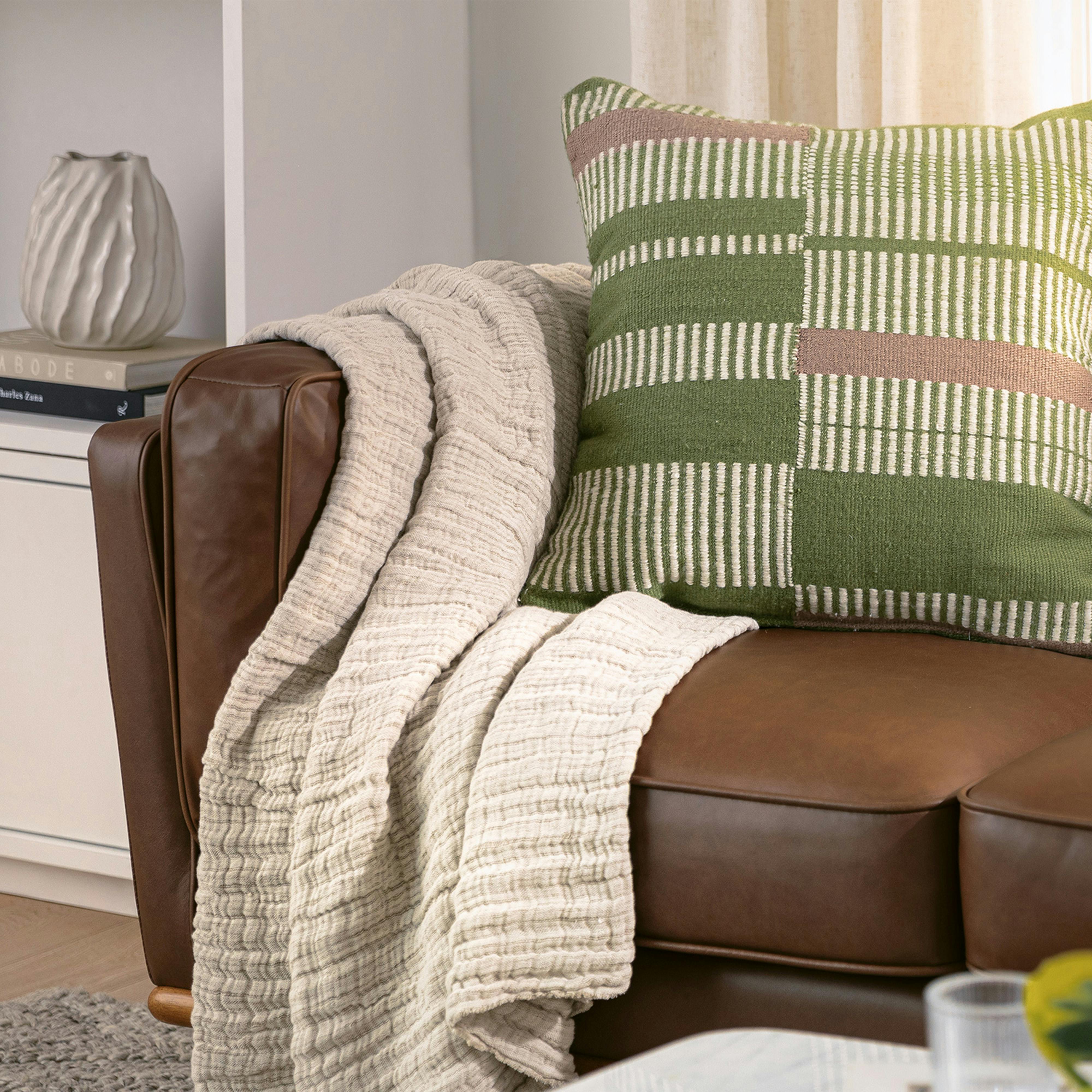Article Timber Leather Sofa - Thumbnail 5