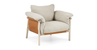 Humelo Pampas Ivory Lounge Chair